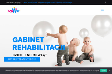 Gabinet rehabilitacji dzieci i niemowląt BOBASY - Rehabilitacja Kręgosłupa Chorzów