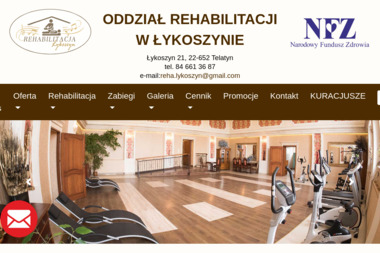 Centrum rehabilitacyjno-turystyczne & SPA ""Chopin"" - Rehabilitacja Kręgosłupa Telatyn