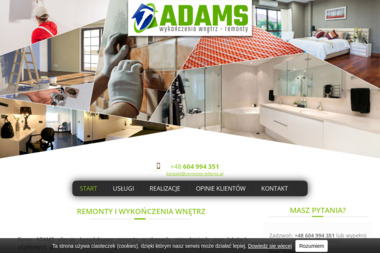 Adams - Malowanie Biura Bolszewo