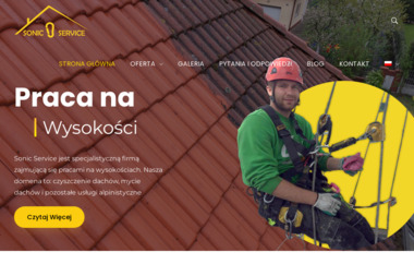 Sonic Service - Mycie elewacji Witnica