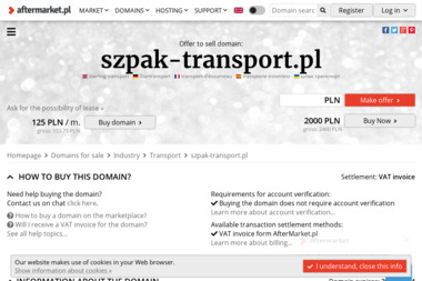 SZPAK TRANSPORT I SPEDYCJA MACIEJ SZPAK - Transport Paletowy Międzynarodowy Lębork