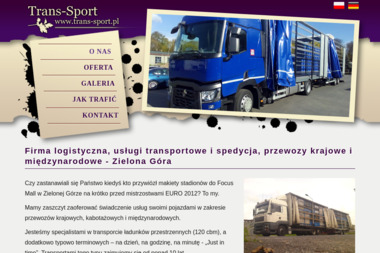 Trans-Sport - Transport międzynarodowy do 3,5t Zielona Góra