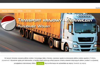 Zakład Usługowo-Handlowy Klaudiusz Wolny - Transport Ciężarowy Olesno