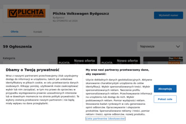 Volkswagen AJ Motors - Sprzedawcy samochodów dostawczych Bydgoszcz