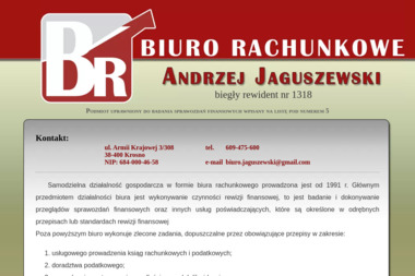 Biuro Rachunkowe - Andrzej Jaguszewski - Sprawozdania Finansowe Krosno