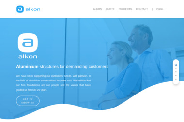 Konstrukcje Aluminiowe Alkon Jacek Urbaniak - Producent Stolarki Aluminiowej Poznań