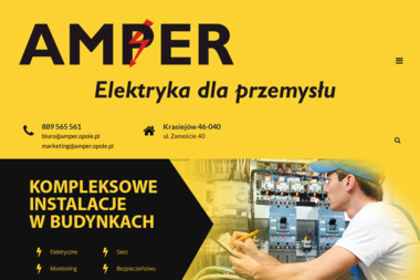 AMPER INSTALATORSTWO ELEKTRYCZNE - Serwis Alarmów Krasiejów