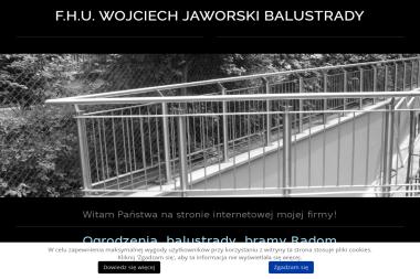 F.H.U. Wojciech Jaworski Balustrady - Sprzedaż Ogrodzenie Metalowych Płachty