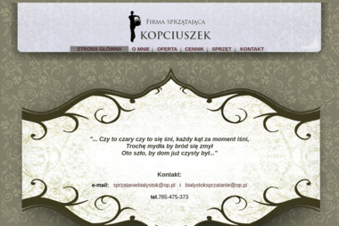 Firma Sprzątająca Kopciuszek - Sprzątanie biur Białystok