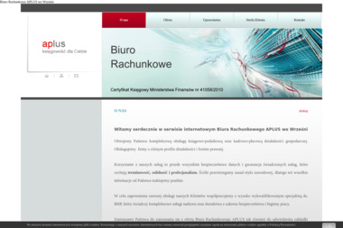 Biuro Rachunkowe APLUS Agnieszka Urbaniak - Sprawozdania Finansowe Września