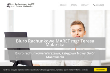 Biuro Rachunkowe MARET - Rachunkowość Warszawa
