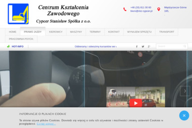 Centrum Kształcenia Zawodowego Cypcer Stanisław Sp. z o.o - Kurs Prawa Jazdy Międzyrzecze G&oacute;rne