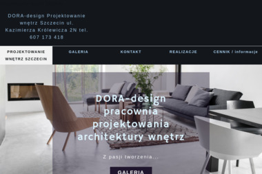 DORA-design Projektowanie wnętrz - Projektowanie wnętrz Szczecin