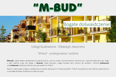 ""M-Bud"" - Murowanie ścian Jaworzno