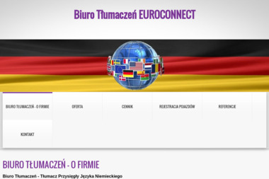 Biuro Tłumaczeń Euroconnect - Tłumaczenie Angielsko Polskie Zielona G&oacute;ra