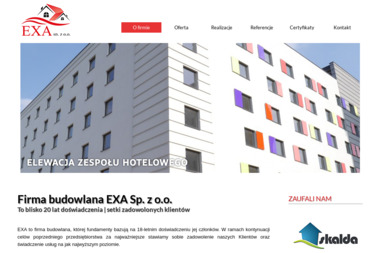 EXA sp. z o.o. - Stawianie Ścian Mysłowice