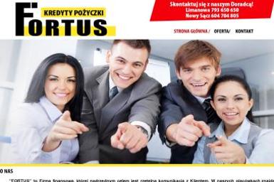 FORTUS KREDYTY - POŻYCZKI - Kredyt dla firm Limanowa