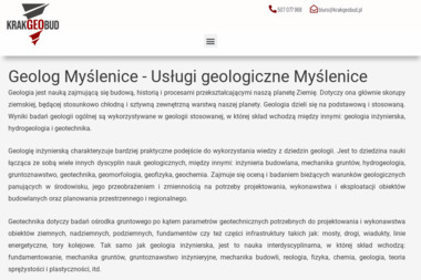 Krak Geo - Badanie Geologiczne Kraków