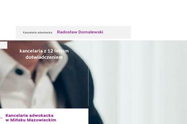 Kancelaria Adwokacka Warszawa Radosław Domalewski - Windykacja Mińsk Mazowiecki