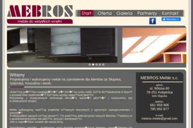 MEBROS Meble s.c. - Meble na wymiar Kobylnica