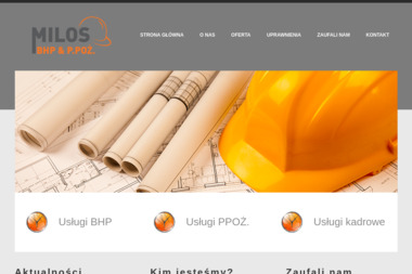 BHP i P.POŻ „MILOS” - BHP, ppoż, bezpieczeństwo Obrowo