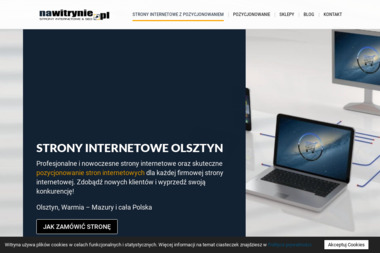 Nawitrynie.pl - Modernizacja Strony Internetowej OLSZTYN