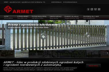ARME - Ogrodzenia kute Czarnowąsy
