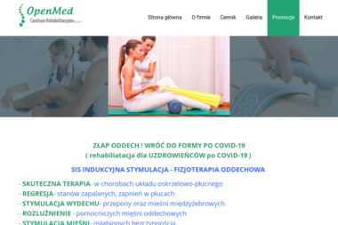 OpenMed Centrum Rehabilitacyjne - Rehabilitacja Wysokie Mazowieckie