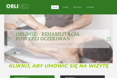 ORLIMED rehabilitacja - Masaże Rehabilitacyjne Płock