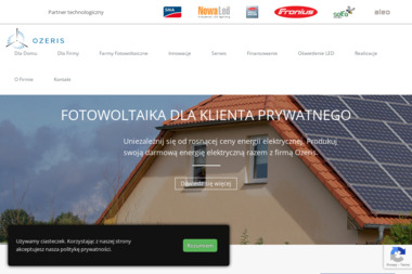 Ozeris - Serwis Paneli Fotowoltaicznych Szczecin