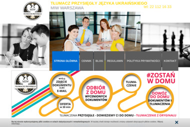 Tłumacz Przysięgły Języka Ukraińskiegomiw Warszawa - Biuro Tłumaczeń Warszawa