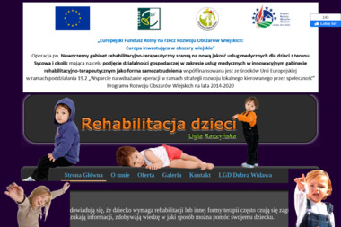 Rehabilitacja dzieci - Ligia Raczyńska - Rehabilitacja Domowa Oleśnica