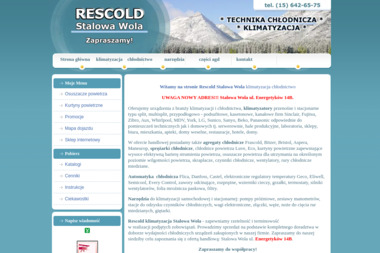 Rescold - Instalacja Klimatyzacji Stalowa Wola
