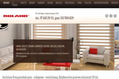 Roland - Okna PCV Opole