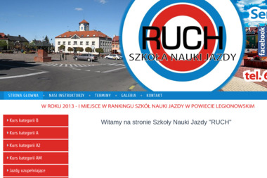Szkoła Nauki Jazdy ""RUCH"" - Szkoła Nauki Jazdy Serock