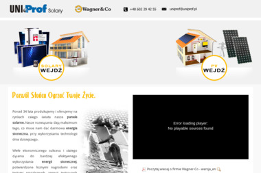 UNIPROF - Solary słoneczne - Panele Słoneczne Starogard Gdański