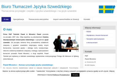 Paweł Micewicz tłumacz przysięgły szwedzkiego - Tłumaczenie Angielsko Polskie Gdynia