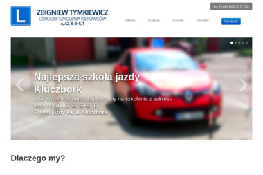 Ośrodek Szkolenia Kierowców Zbigniew Tymkiewicz - Nauka Jazdy Wołczyn