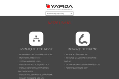 Yapida - Integrator systemów teletechnicznych - Oświetlenie Domu Rozkopaczew