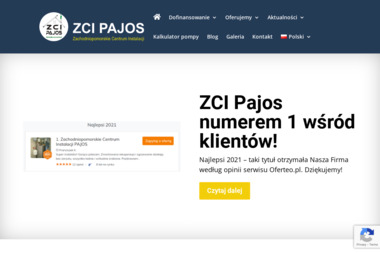 Zachodniopomorskie Centrum Instalacji PAJOS - Powietrzne Pompy Ciepła Szczecin