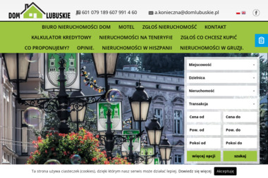 Dom Lubuskie - biuro nieruchomości - Wynajem Nieruchomości Zielona Góra