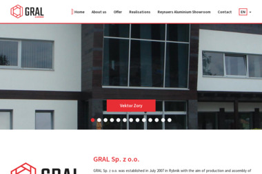 GRAL Sp. z o.o. - Producent Okien Aluminiowych Rybnik