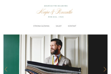 Krawiectwo Miarowe Krupa & Rzeszutko - Garnitury Męskie Na Miarę Poznań