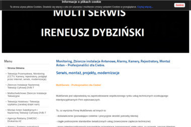 Multi Serwis Ireneusz Dybziński - Montaż Alarmów Białobrzegi