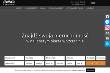 360 Investment - Wynajem Mieszkań Szczecin