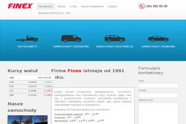 Finex - Samochody ciężarowe Częstochowa