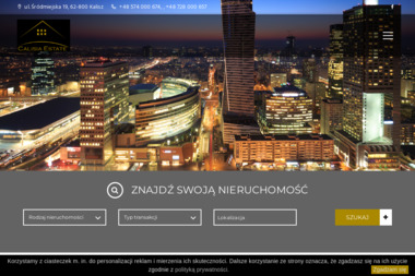 Calisia Estate - Nieruchomości na Wynajem Kalisz