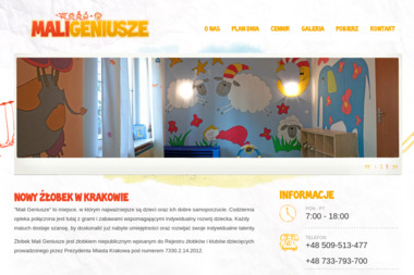 Mali Geniusze - Żłobek Prywatny Kraków