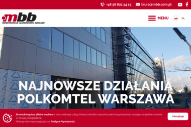 MBB KONSTRUKCJE ALUMINIOWO-SZKLANE sp. z o.o. sp. k. - Producent Stolarki Aluminiowej Toruń