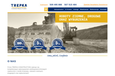 TREPKA CONSTRUCTION - Solidne Kopanie Studni Myszków
